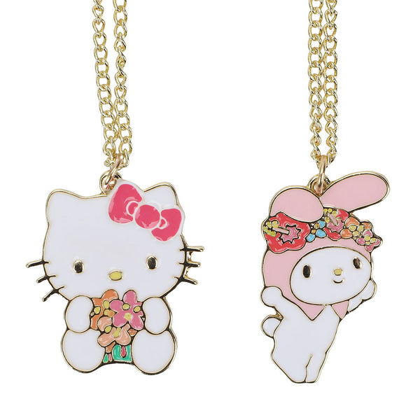 Sanrio Hello Kitty & My Melody Bestie Charm Necklaces