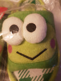 Sanrio Keroppi 3D Face Slippers Close Up