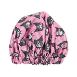 Sanrio Kuromi Character All-Over Print Reversible Sleep Bonnet