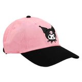 Sanrio Kuromi Pink and Black Unisex Cap Right Side