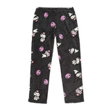 Sanrio Kuromi Plush Fleece Sleep Pants Back