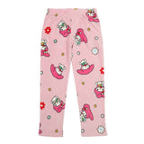 Sanrio My Melody Plush Fleece Sleep Pants Back