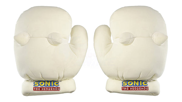 Sonic The Hedgehog Knuckles Costume Plush Gloves