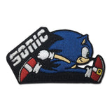 Sonic The Hedgehog Running Iron On Patch
