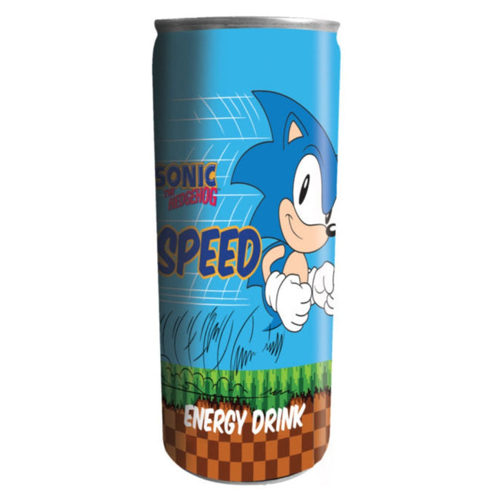 Sonic The Hedgehog Speed Energy Drink 12oz - Gotta Go Fast Energy Boost