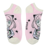 Spy X Family Anya Character Ankle Socks 5 Pair Set