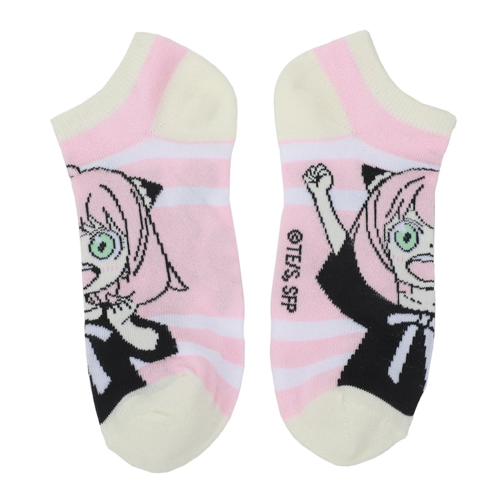 Spy X Family Anya Character Ankle Socks 5 Pair Set