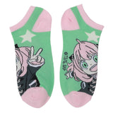 Spy X Family Anya Character Ankle Socks 5 Pair Set