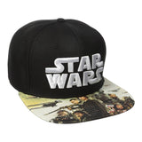 Star Wars Rogue Sublimated Bill Snapback Hat Right Side New