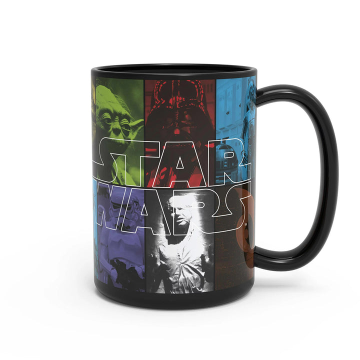 Star Wars The Force Color Change Mug 15oz Full Image Reacted Back