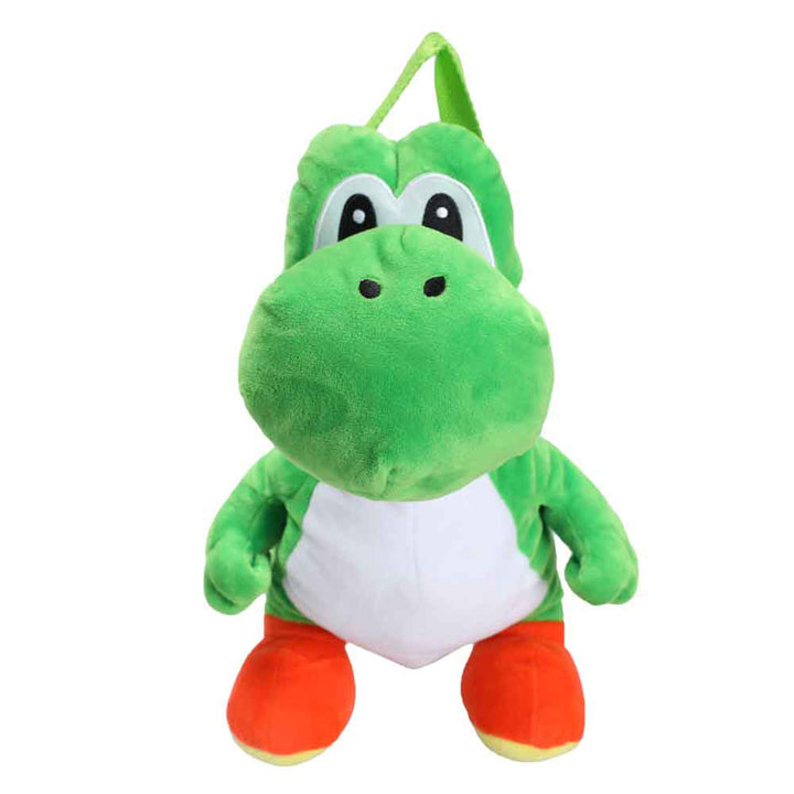 Super Mario Yoshi Plush Backpack Bag Front