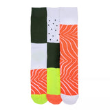 Sushi Roll 3-Pack Mens Crew Socks