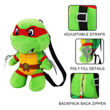 Teenage Mutant Ninja Turtles Raphael Plush Backpack