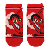 The Powerpuff Girls 5 Pack Ankle Socks Him Red