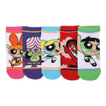 The Powerpuff Girls 5 Pack Ankle Socks