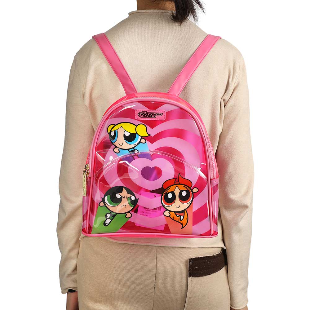 girls.mini backpack The Powerpuff Girls Clear Mini Backpack