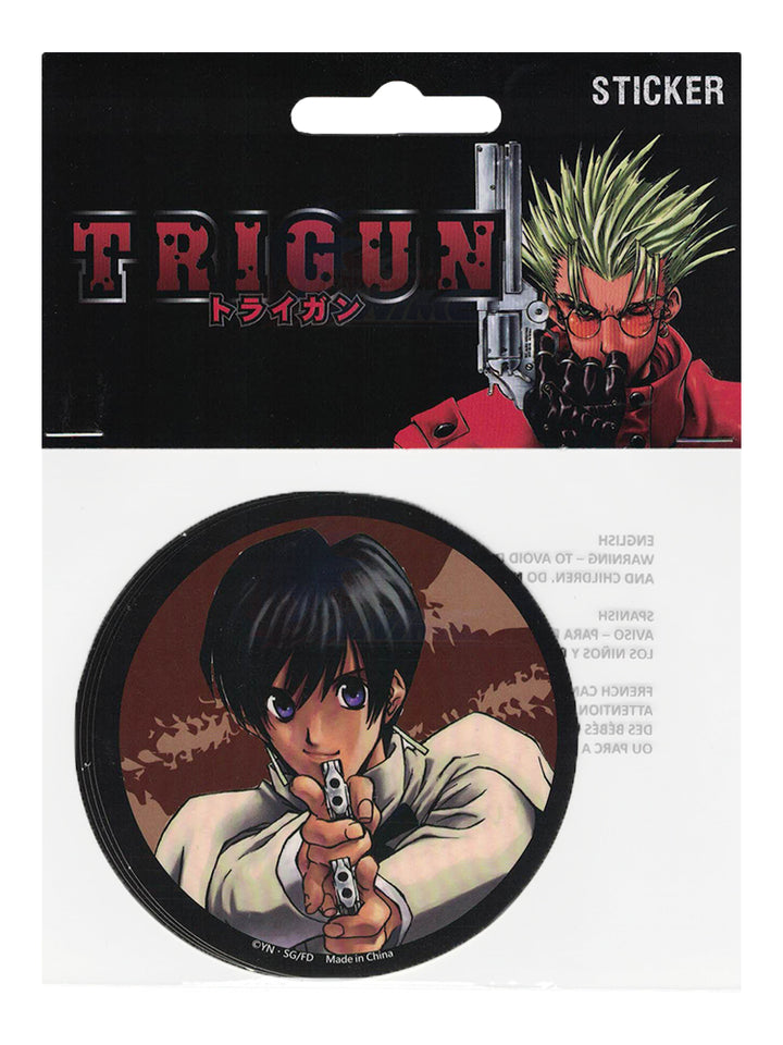 Trigun Main Characters Die-Cut Sticker Set
