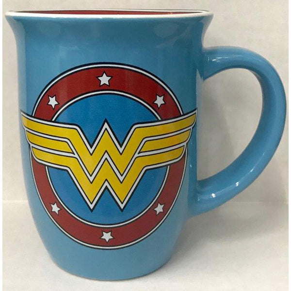Wonder Woman Logo Wide Rim Mug 16 oz