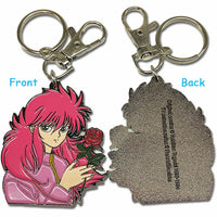 Porte-clés en métal émaillé Yu Yu Hakusho Kurama