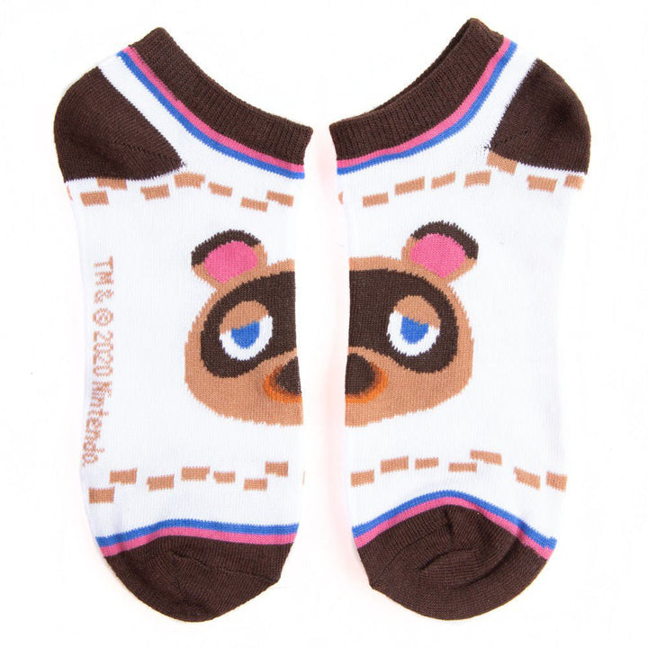 Animal Crossing Characters 5-Pair Ankle Socks - Shadow Anime