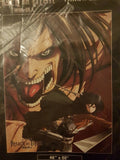 Attack On Titan Eren & Mikasa Fleece Throw Blanket - Shadow Anime