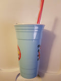 Avatar The Last Airbender Travel Tumbler With Straw 32oz - Shadow Anime
