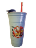 Avatar The Last Airbender Travel Tumbler With Straw 32oz - Shadow Anime