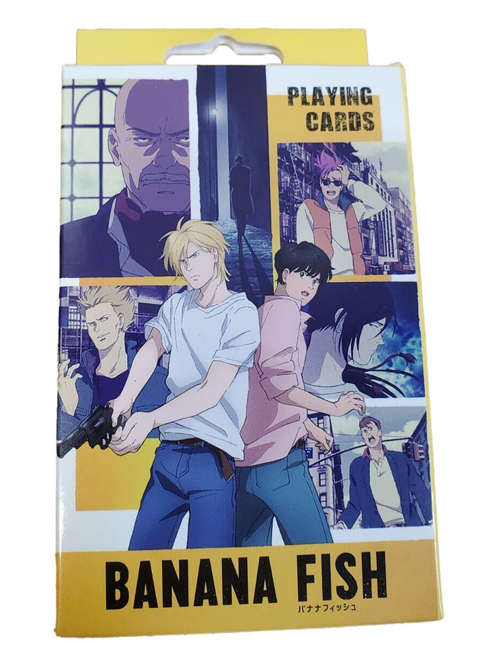 Banana Fish Group Full Art Playing Cards - Shadow Anime