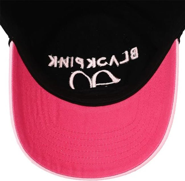 Blackpink BP Logo Black Traditional Adjustable Hat - Shadow Anime