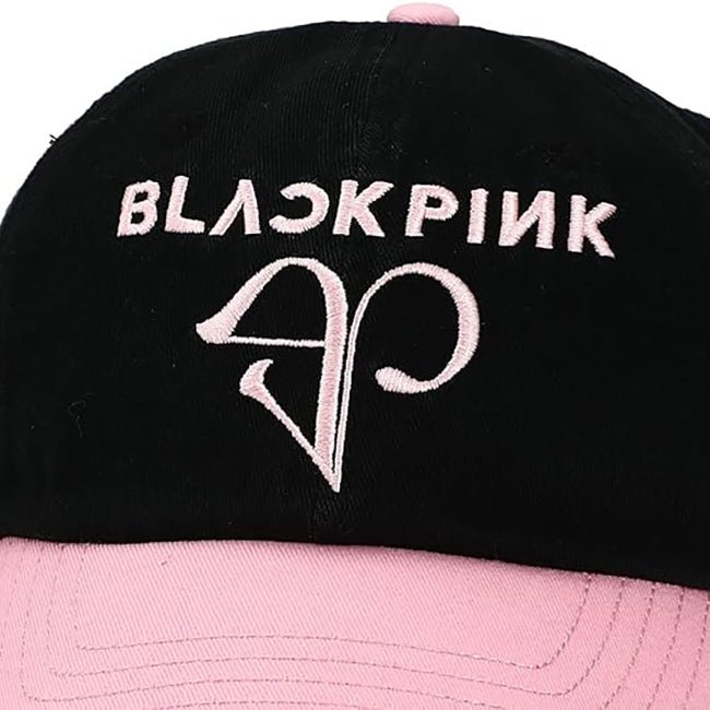 Blackpink BP Logo Black Traditional Adjustable Hat - Shadow Anime