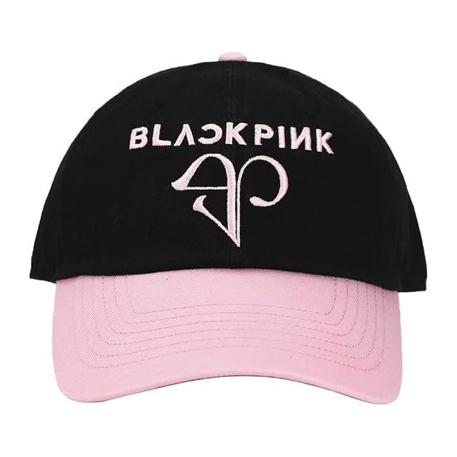 Blackpink BP Logo Black Traditional Adjustable Hat - Shadow Anime