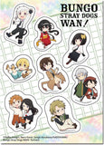 Bungo Stray Dogs Wan Group Sticker Set - Shadow Anime