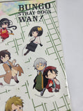 Bungo Stray Dogs Wan Group Sticker Set - Shadow Anime