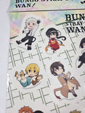 Bungo Stray Dogs Wan Group Sticker Set - Shadow Anime