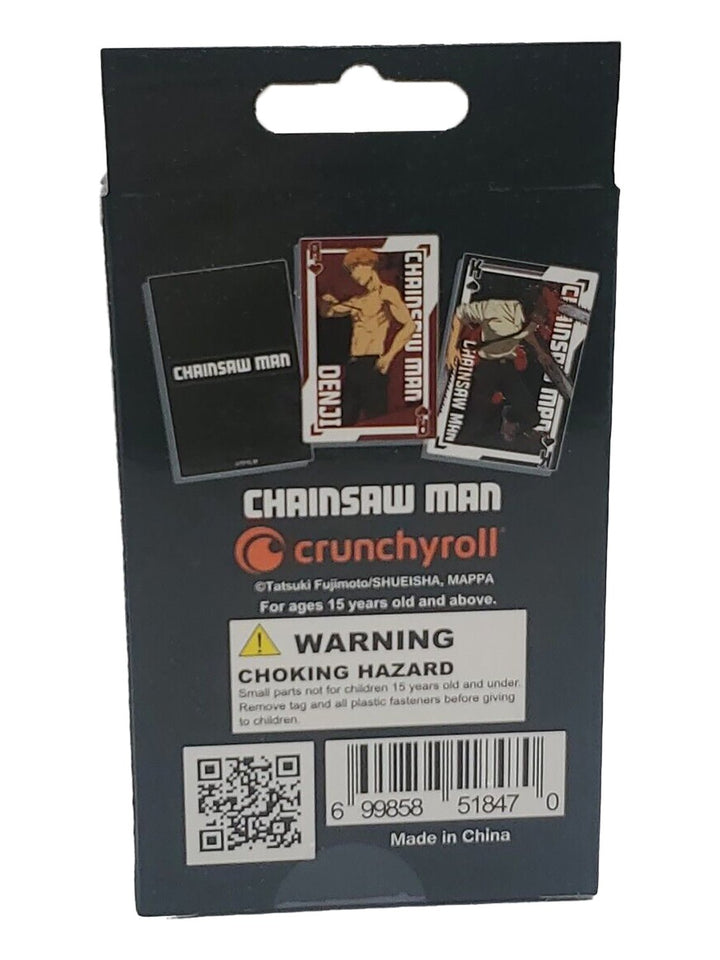 Chainsaw Man Characters Playing Cards - Shadow Anime