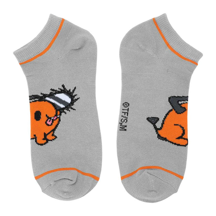 Chainsaw Man Chibi Characters 5 Pack Ankle Socks - Shadow Anime