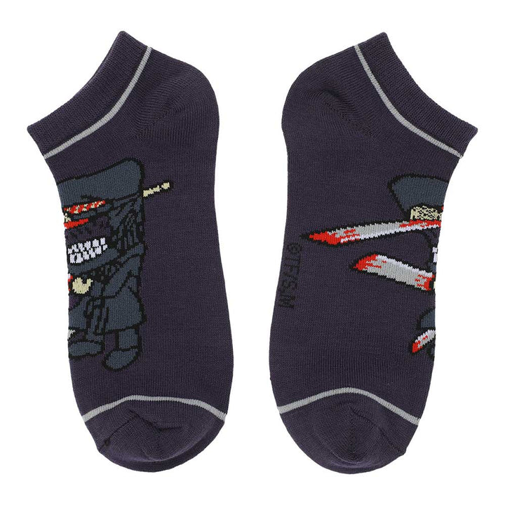 Chainsaw Man Chibi Characters 5 Pack Ankle Socks - Shadow Anime