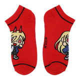 Chainsaw Man Chibi Characters 5 Pack Ankle Socks - Shadow Anime