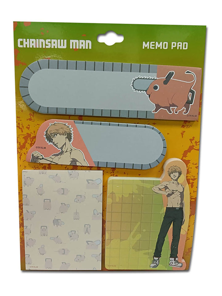 Chainsaw Man Die Cut Memo Note Pad - Shadow Anime
