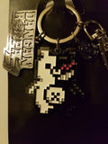 Danganronpa 3 Pixel Monokuma Metal Keychain - Shadow Anime