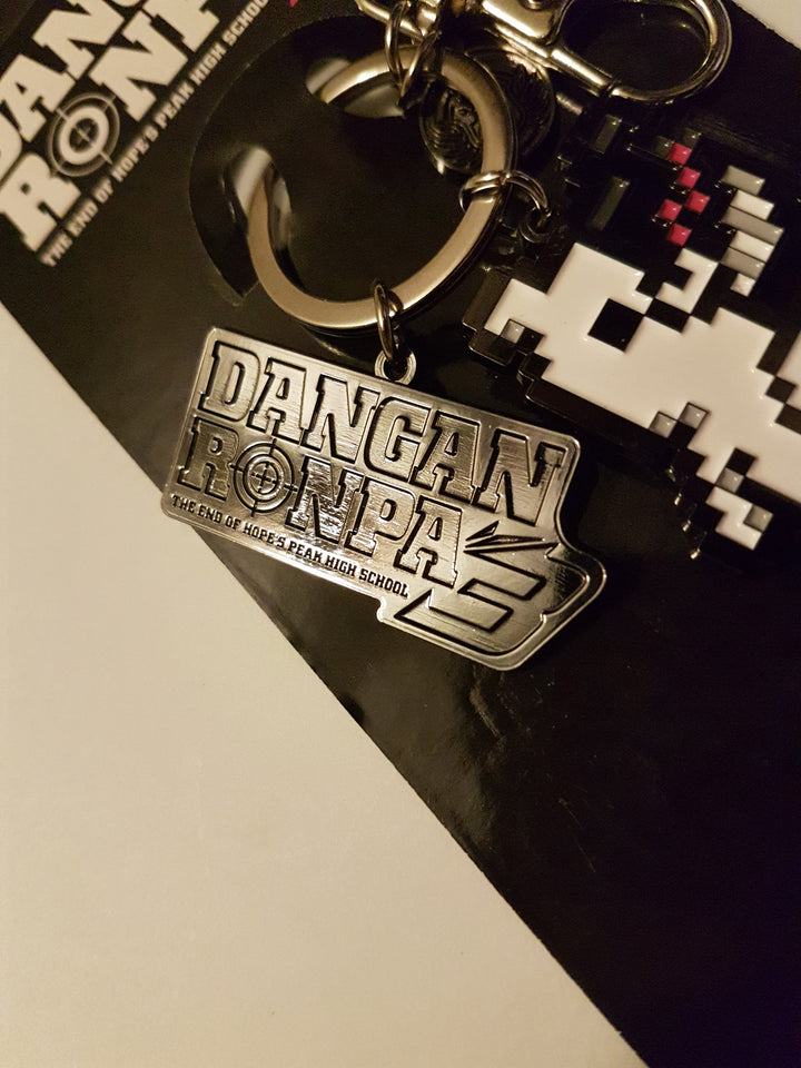 Danganronpa 3 Pixel Monokuma Metal Keychain - Shadow Anime