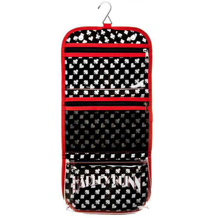 DC Comics Harley Quinn Travel Cosmetic Bag - Shadow Anime
