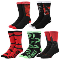 DC Comics The Batman Movie Socks 5-Pair Set - Shadow Anime