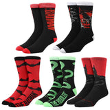 DC Comics The Batman Movie Socks 5-Pair Set