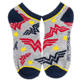 DC Comics Wonder Woman 5 Pair Ankle Socks - Shadow Anime