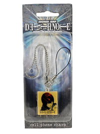 Death Note Light Yagami Cell Phone Charm - Shadow Anime