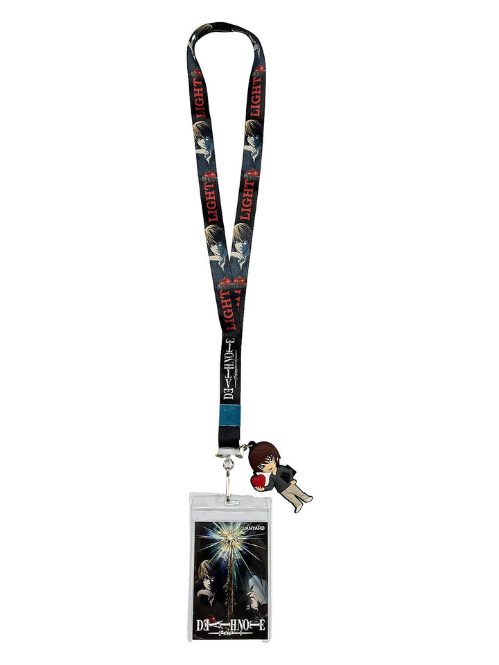 Death Note Light Yagami Lanyard W/ Charm - Shadow Anime