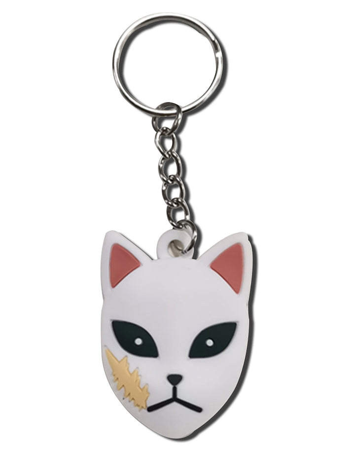 Demon Slayer Sabito Warding Mask Keychain - Shadow Anime