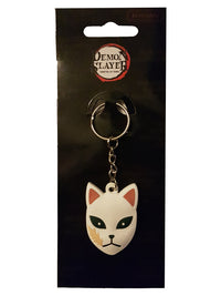 Demon Slayer Sabito Warding Mask Keychain - Shadow Anime