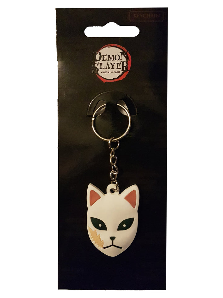 Demon Slayer Sabito Warding Mask Keychain - Shadow Anime